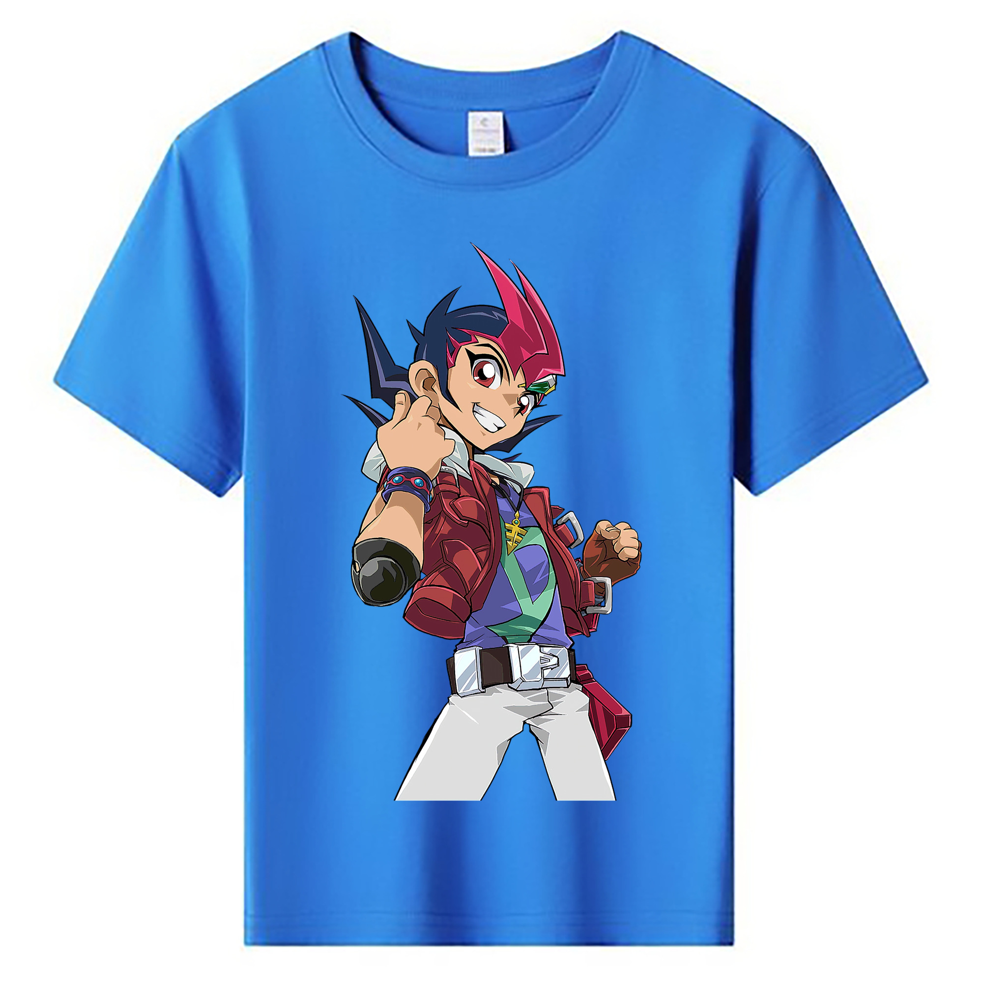（画像用） 遊☆戯☆王 Yu-Gi-Oh! 綿100％キッズTシャツ（フロントプリント）